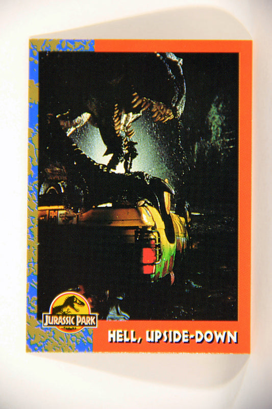 Jurassic Park 1993 Trading Card #38 Hell Upside-Down ENG Topps L016289