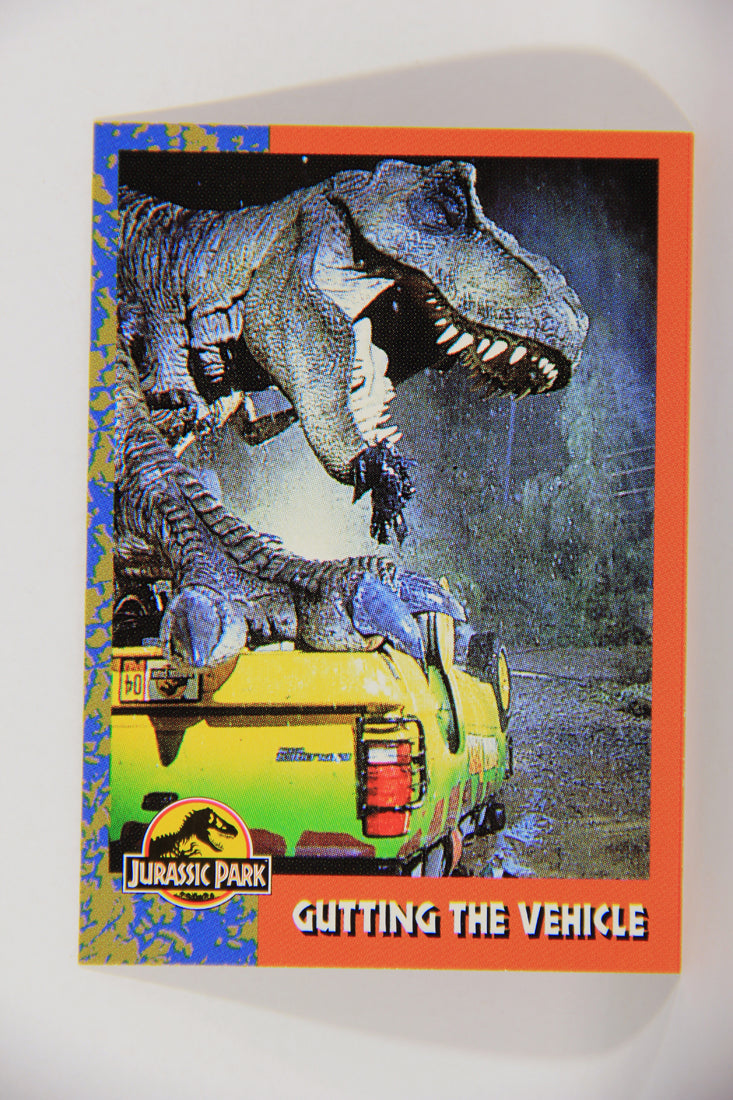 Jurassic Park 1993 Trading Card #39 Gutting The Vehicle ENG Topps L016290