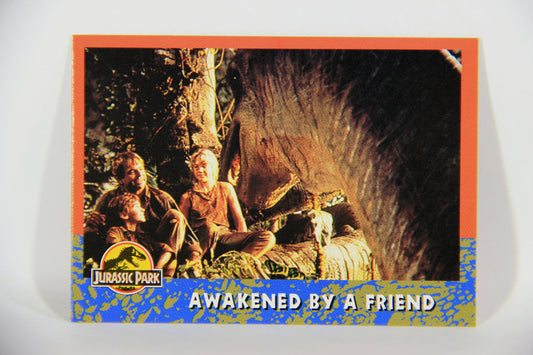 Jurassic Park 1993 Trading Card #49 Awakened By A Friend ENG Topps L016300