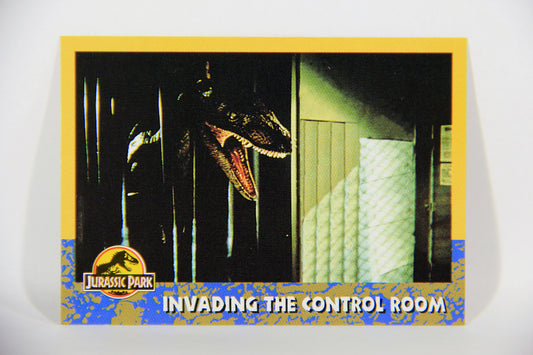 Jurassic Park 1993 Trading Card #61 Invading The Control Room ENG Topps L016312