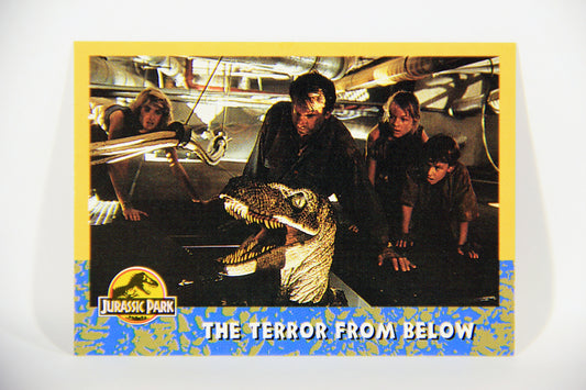 Jurassic Park 1993 Trading Card #64 The Terror From Below ENG Topps L016315