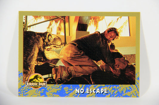 Jurassic Park 1993 Trading Card #68 No Escape ENG Topps L016319