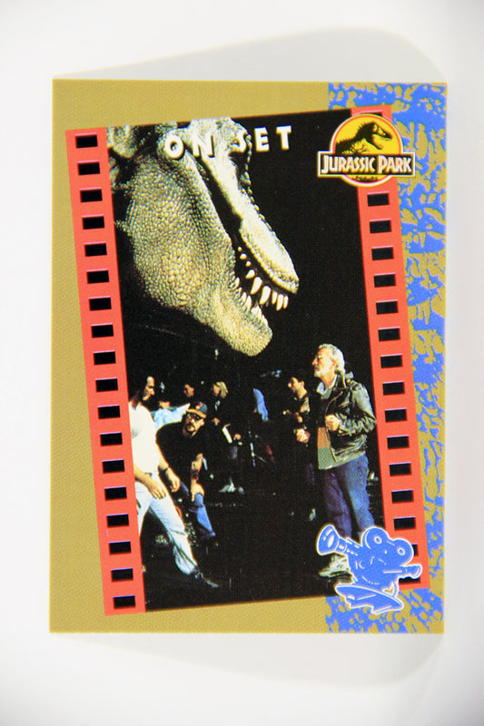 Jurassic Park 1993 Trading Card #72 The Movie By Steven Spielberg ENG Topps L016323