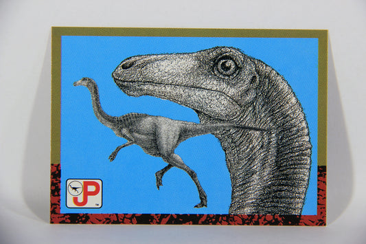 Jurassic Park 1993 Trading Card #80 Gallimimus ENG Topps Artwork L016331