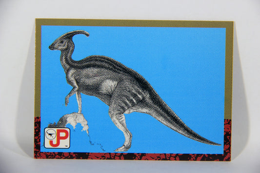 Jurassic Park 1993 Trading Card #83 Parasaurolophus ENG Topps Artwork L016334