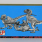 Jurassic Park 1993 Trading Card #86 Raptor Babies ENG Topps Artwork L016337