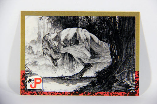 Jurassic Park 1993 Trading Card #88 The Forest Primeval ENG Topps Artwork L016339