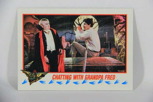 Gremlins 2 The New Batch 1990 Trading Card #25 Chatting With Grandpa Fred L016364
