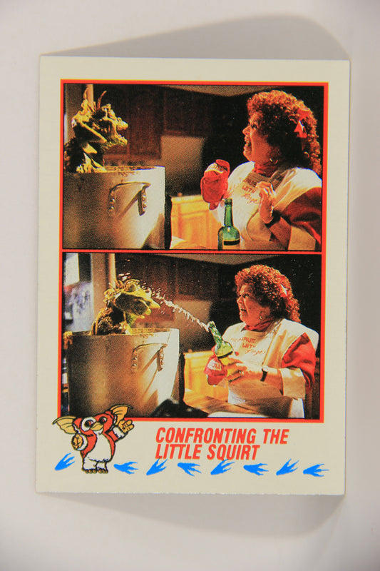 Gremlins 2 The New Batch 1990 Trading Card #39 Confronting The Little Squirt L016378