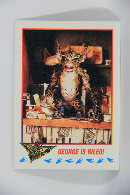 Gremlins 2 The New Batch 1990 Trading Card #40 George Is Riled ENG L016379