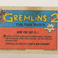 Gremlins 2 The New Batch 1990 Trading Card #42 Now You See It ENG L016381