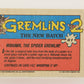 Gremlins 2 The New Batch 1990 Trading Card #61 Mohawk The Spider Gremlin L016400