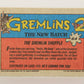 Gremlins 2 The New Batch 1990 Trading Card #64 The Gremlin Shuffle ENG L016403