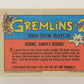 Gremlins 2 The New Batch 1990 Trading Card #79 Divine Simply Divine ENG L016417