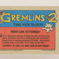 Gremlins 2 The New Batch 1990 Trading Card #84 Front-Line Futterman ENG L016422