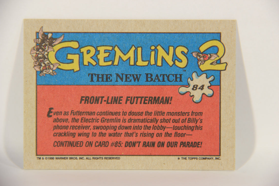 Gremlins 2 The New Batch 1990 Trading Card #84 Front-Line Futterman ENG L016422