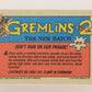 Gremlins 2 The New Batch 1990 Trading Card #85 Don't Rain On Our Parade ENG L016423