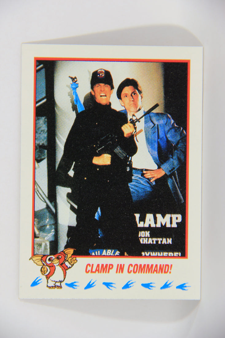 Gremlins 2 The New Batch 1990 Trading Card #86 Clamp In Command ENG L016424