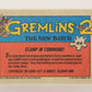 Gremlins 2 The New Batch 1990 Trading Card #86 Clamp In Command ENG L016424