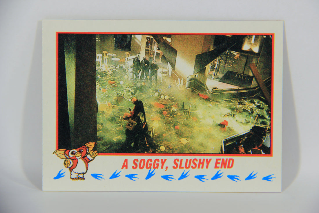 Gremlins 2 The New Batch 1990 Trading Card #87 A Soggy Slushy End ENG L016425