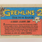 Gremlins 2 The New Batch 1990 Trading Card #87 A Soggy Slushy End ENG L016425