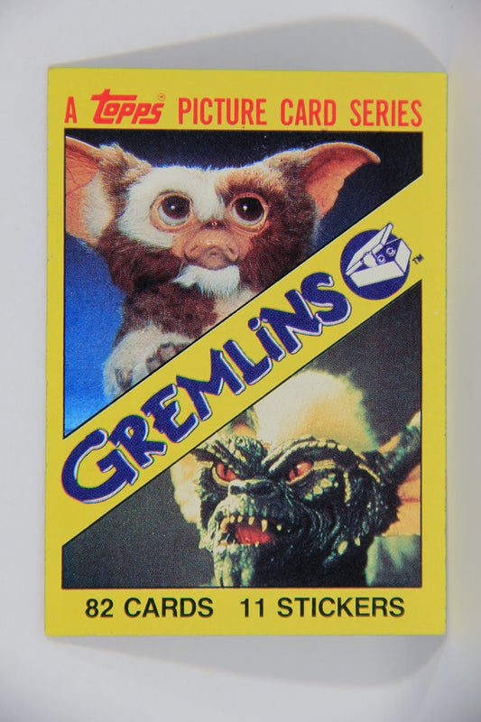 Gremlins 1984 Trading Card #1 Gremlins ENG Topps L016427