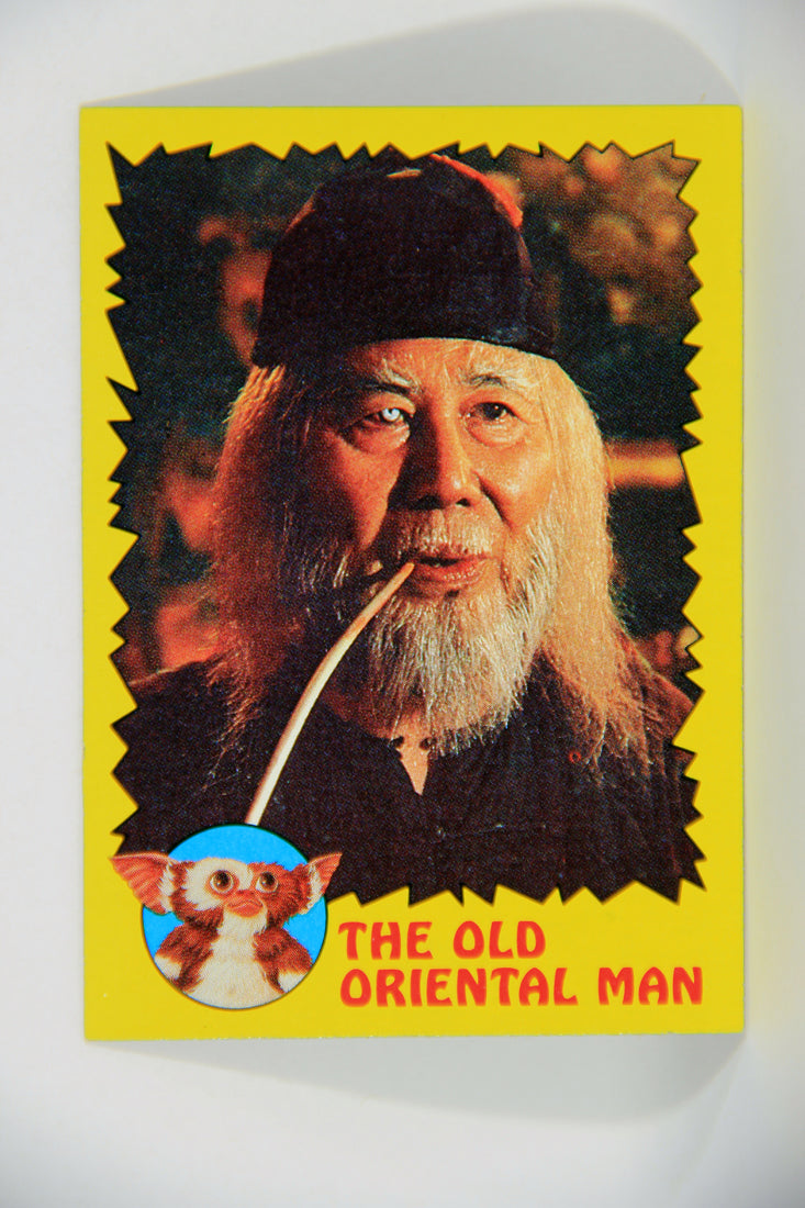 Gremlins 1984 Trading Card #3 The Old Oriental Man ENG Topps L016429