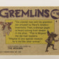 Gremlins 1984 Trading Card #4 Rand Peltzer Inventor ENG Topps L016430