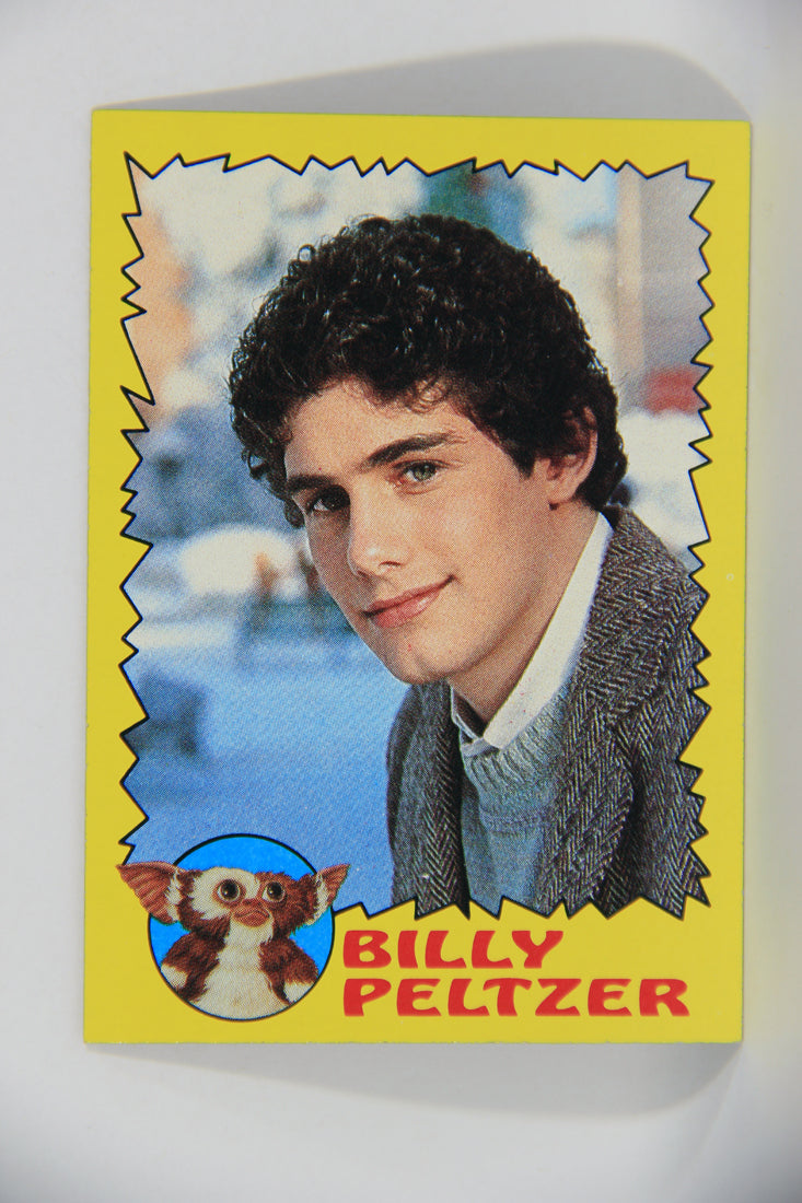 Gremlins 1984 Trading Card #7 Billy Peltzer ENG Topps L016433