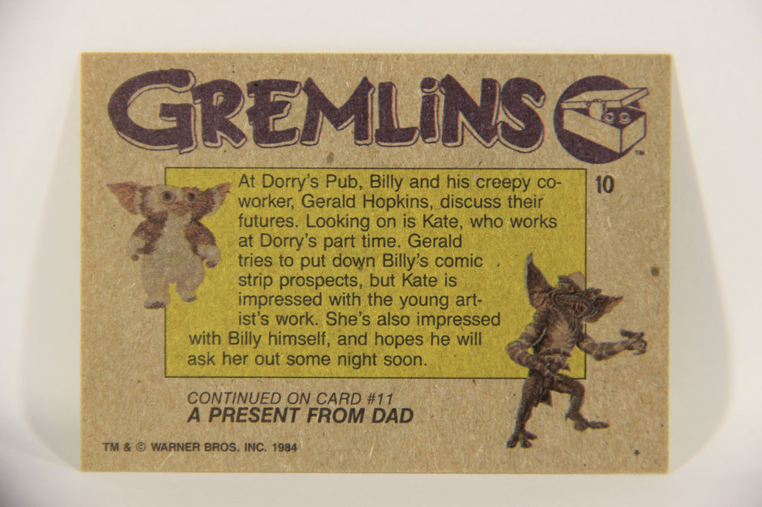 Gremlins 1984 Trading Card #10 At Dorry's Pub ENG Topps L016436