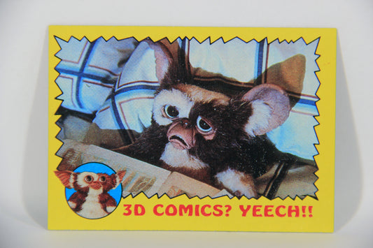 Gremlins 1984 Trading Card #16 3D Comics Yeech ENG Topps L016442