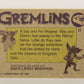 Gremlins 1984 Trading Card #17 Best Of Friends ENG Topps L016443