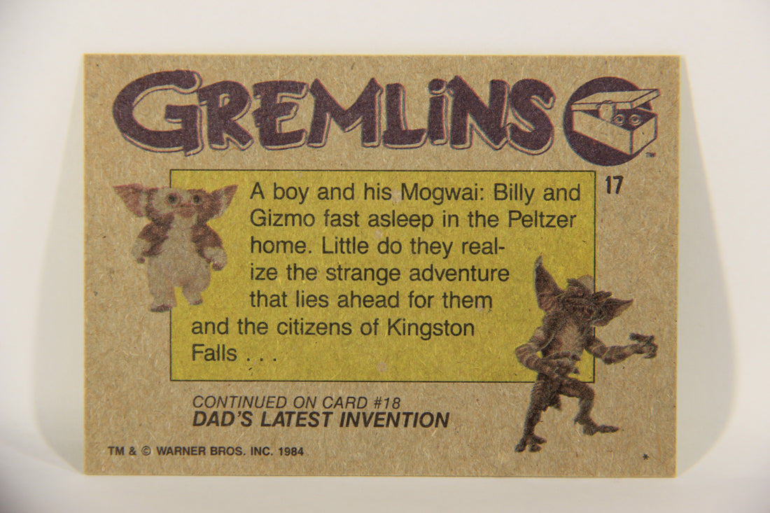 Gremlins 1984 Trading Card #17 Best Of Friends ENG Topps L016443