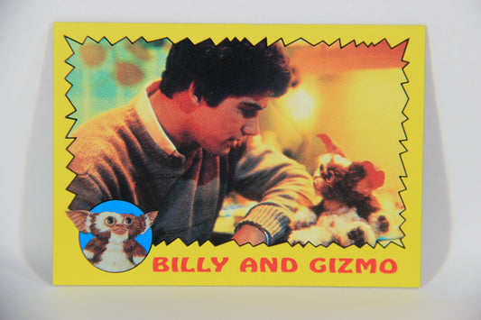 Gremlins 1984 Trading Card #19 Billy And Gizmo ENG Topps L016445