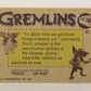 Gremlins 1984 Trading Card #25 Gizmo's Fears ENG Topps L016451