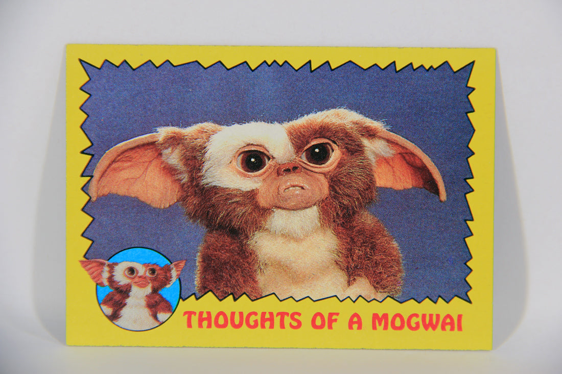 Gremlins 1984 Trading Card #27 Thoughts Of A Mogwai ENG Topps L016453