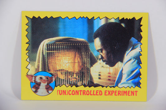Gremlins 1984 Trading Card #33 ( Un ) Controlled Experiment ENG Topps L016459