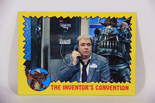Gremlins 1984 Trading Card #41 The Inventor's Convention ENG Topps L016467