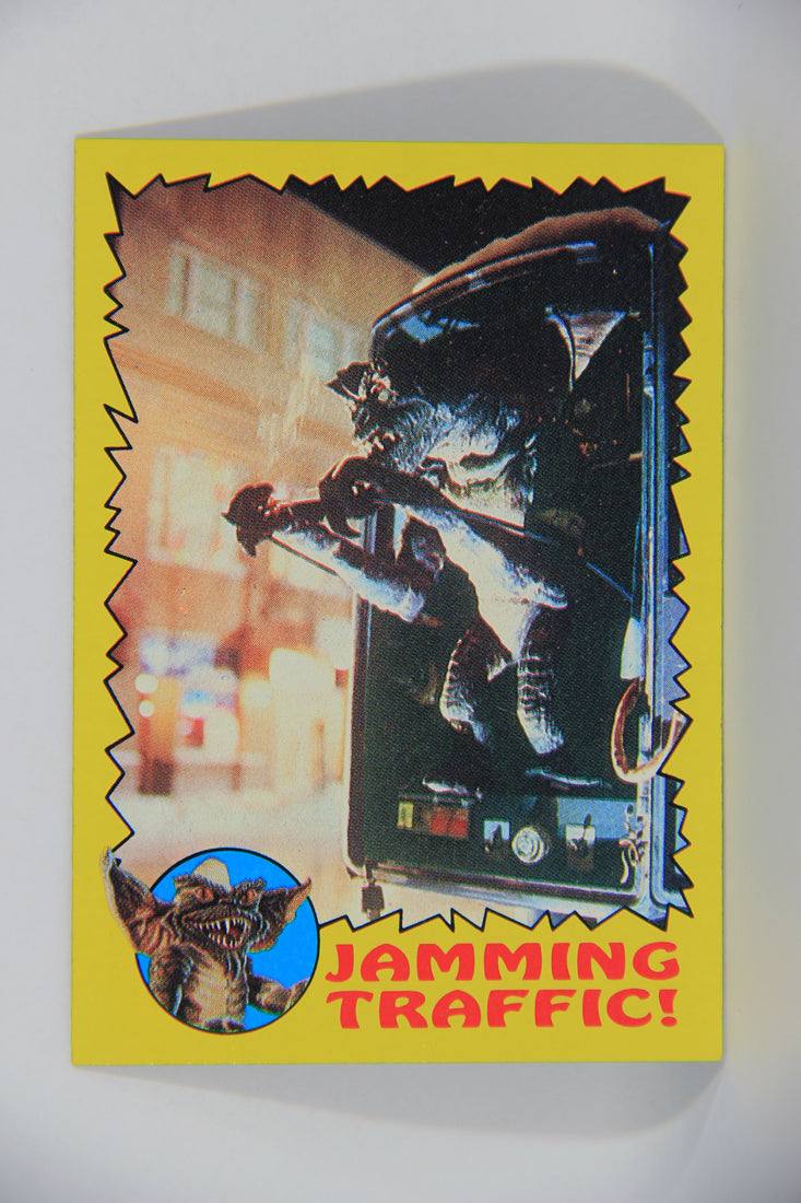 Gremlins 1984 Trading Card #43 Jamming Traffic ENG Topps L016469
