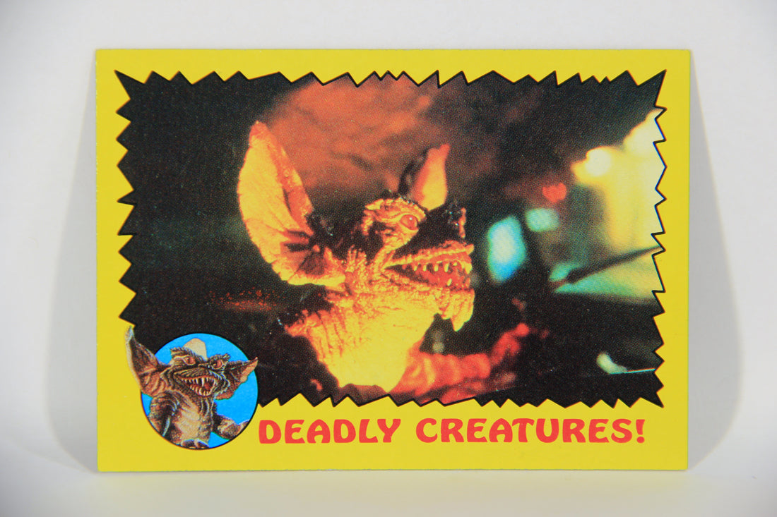 Gremlins 1984 Trading Card #44 Deadly Creatures ENG Topps L016470