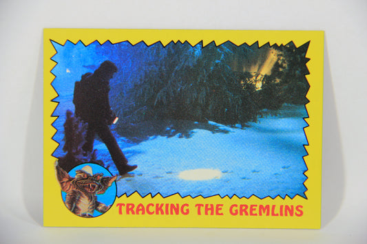 Gremlins 1984 Trading Card #49 Tracking The Gremlins ENG Topps L016475