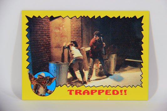 Gremlins 1984 Trading Card #60 Trapped ENG Topps L016486