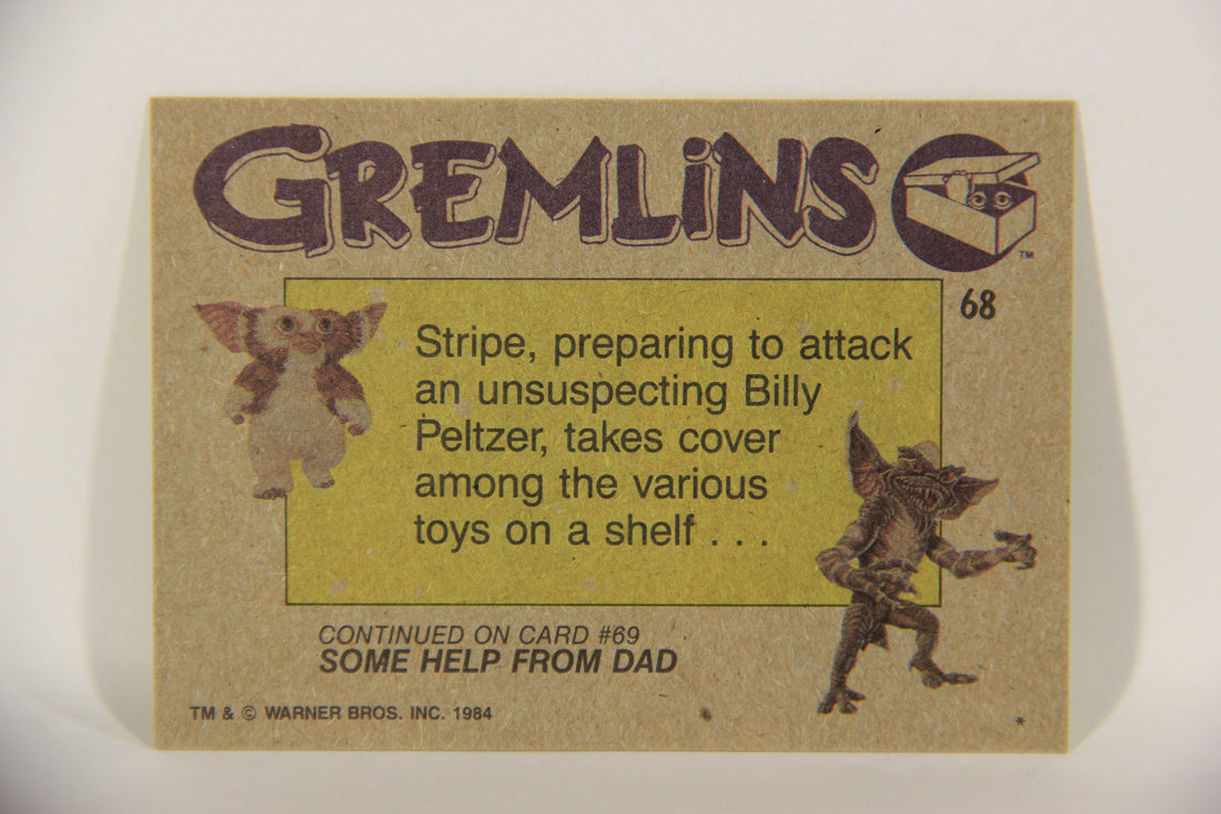 Gremlins 1984 Trading Card #68 Hidden Horror ENG Topps L016494