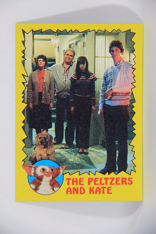 Gremlins 1984 Trading Card #74 The Peltzers And Kate ENG Topps L016500