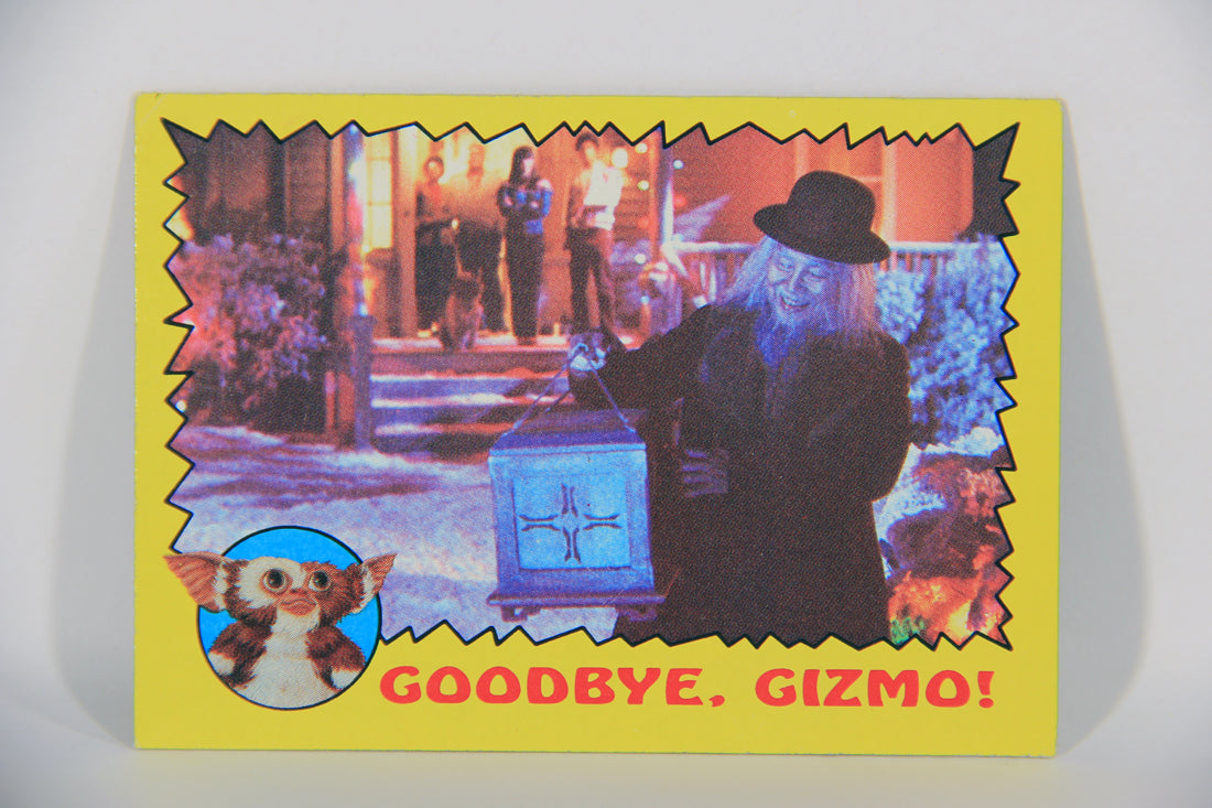 Gremlins 1984 Trading Card #76 Goodbye Gizmo ENG Topps L016502