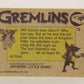 Gremlins 1984 Trading Card #76 Goodbye Gizmo ENG Topps L016502