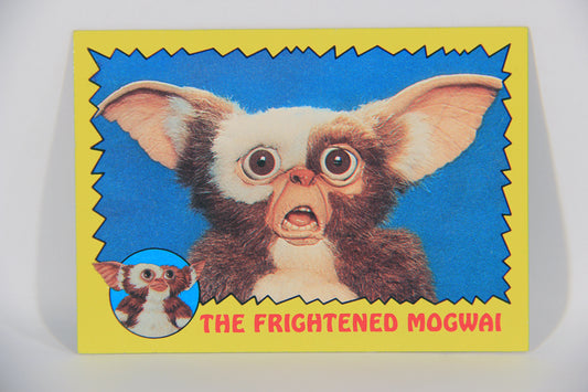 Gremlins 1984 Trading Card #78 The Frightened Mogwai ENG Topps L016504