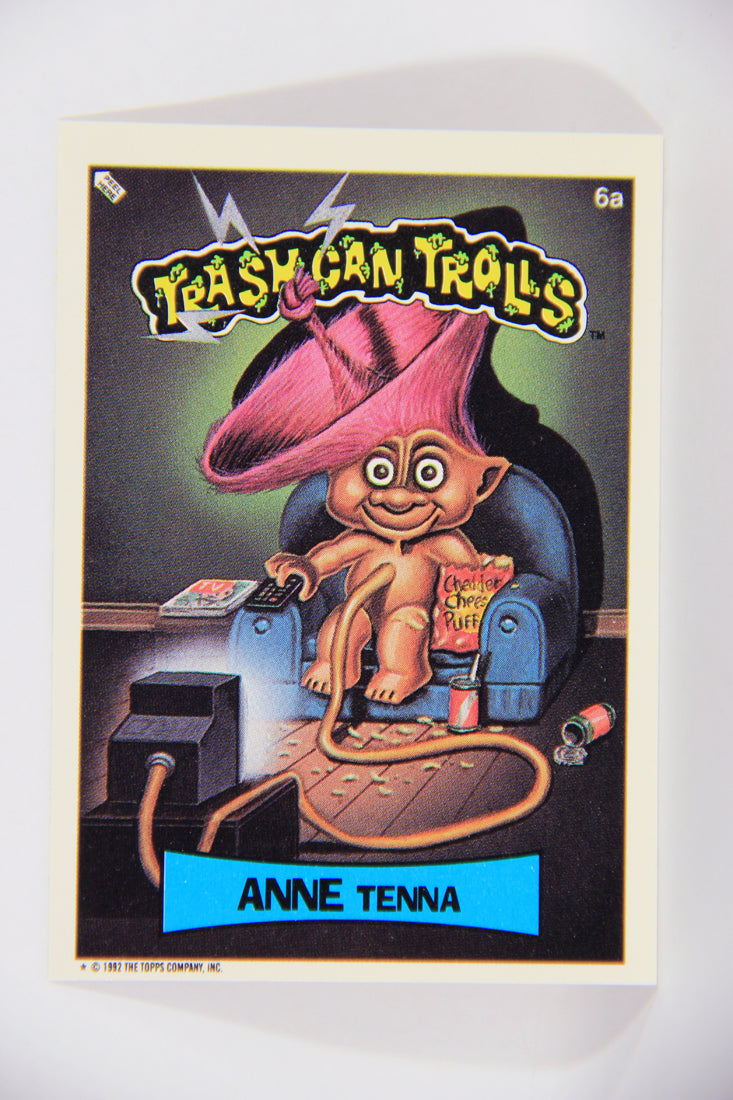 Trash Can Trolls 1992 Topps Trading Card Sticker #6a Anne Tenna L016573