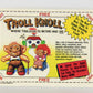 Trash Can Trolls 1992 Topps Trading Card Sticker #17a Unseparated At Beth L016584