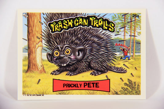 Trash Can Trolls 1992 Topps Trading Card Sticker #25a Prickly Pete L016592